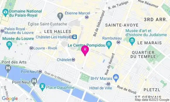 Localisation Restaurant Bar Chouchou