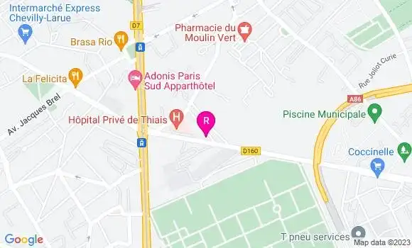 Localisation Restaurant Italien La Pratola