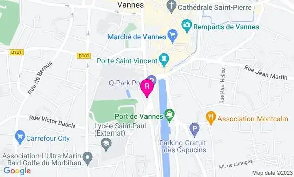 Localisation Restaurant  Le Karpa