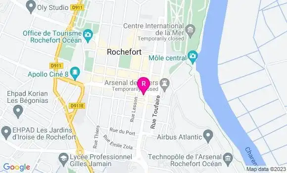 Localisation Restaurant  La Route des Epices