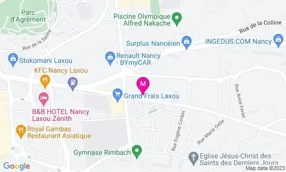 Localisation Restaurant  Le Beauregard