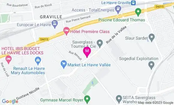 Localisation Restaurant Bar Au P