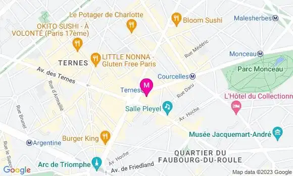Localisation Restaurant  Visconti