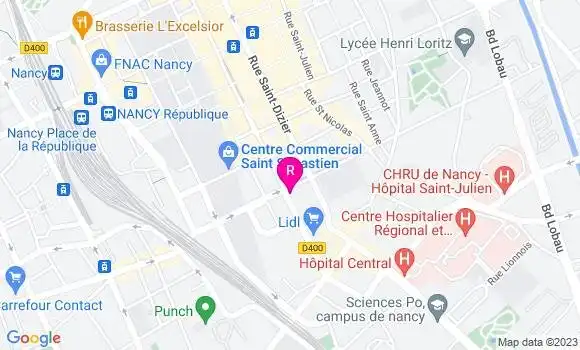 Localisation Restaurant Asiatique Chez Xuan