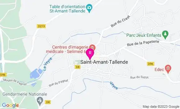 Localisation Auberge de la Gargouille