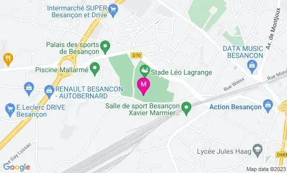 Localisation Restaurant  Le Set