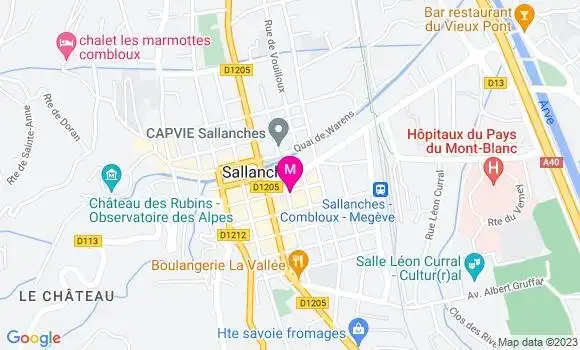 Localisation Brasserie de Savoie