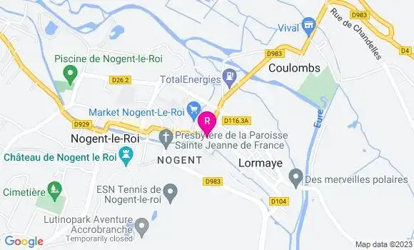 Localisation Pizzeria La Comedia