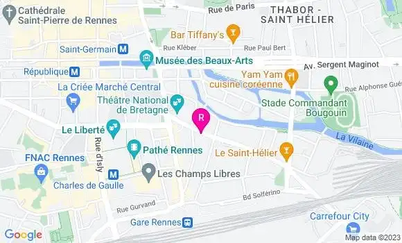 Localisation Crêperie La Crêpe au Chat