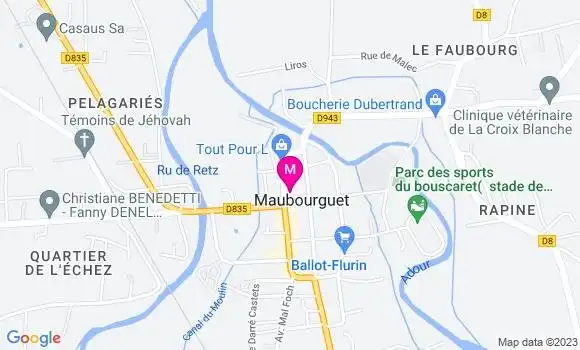 Localisation Restaurant  Bar des Autobus