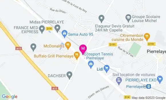 Localisation Restaurant Marocain La Rose des Sables