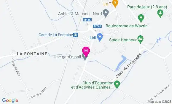 Localisation Restaurant  Auberge des Ansereuilles