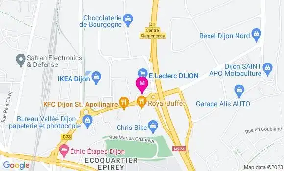Localisation Restaurant  L