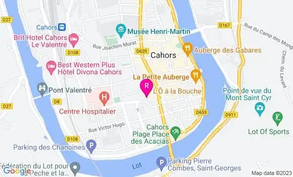 Localisation Restaurant  L
