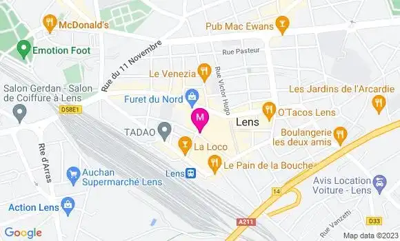 Localisation Restaurant  Le Distingo Ii