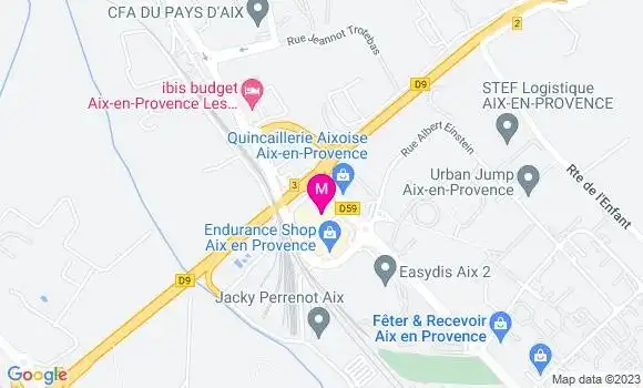 Localisation Restaurant Hôtel Aix Hôtel