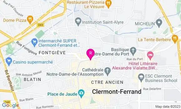 Localisation Restaurant  Ca Phe Den