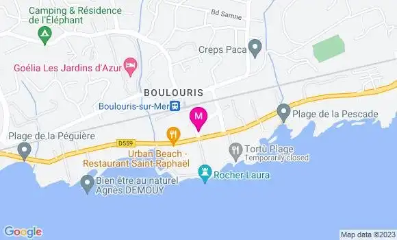 Localisation Le Bistrot d