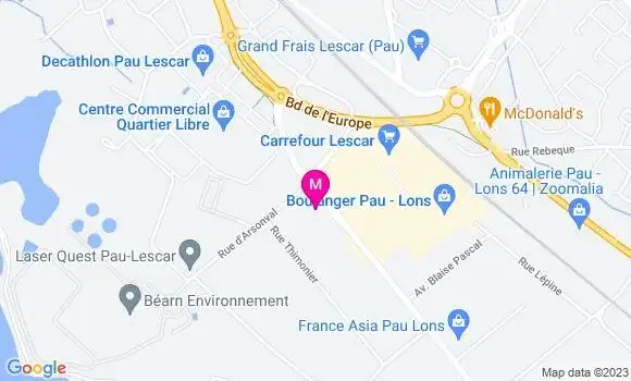 Localisation Jam Pub