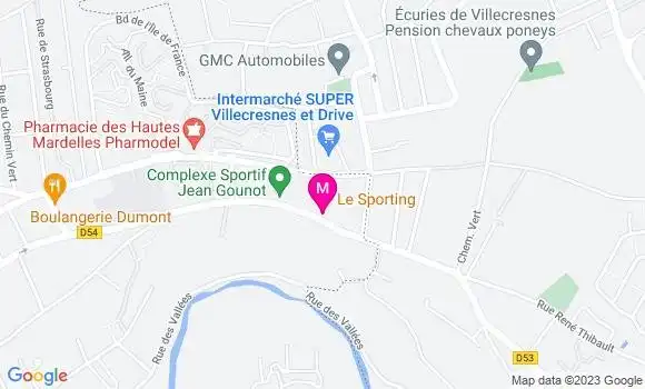 Localisation Restaurant Portugais Le Sporting