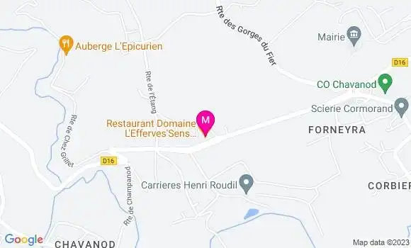 Localisation Restaurant  Les Golières