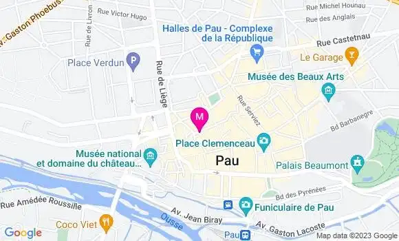 Localisation Restaurant  La Cuisine