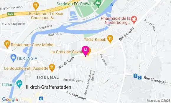 Localisation Restaurant  La Table d