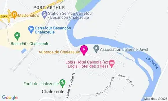 Localisation Restaurant  L