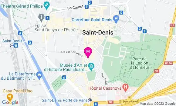 Localisation Restaurant  La Casbah