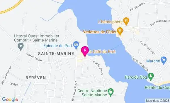 Localisation Restaurant  La Misaine