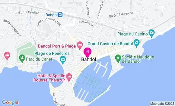 Localisation Restaurant  La Marine