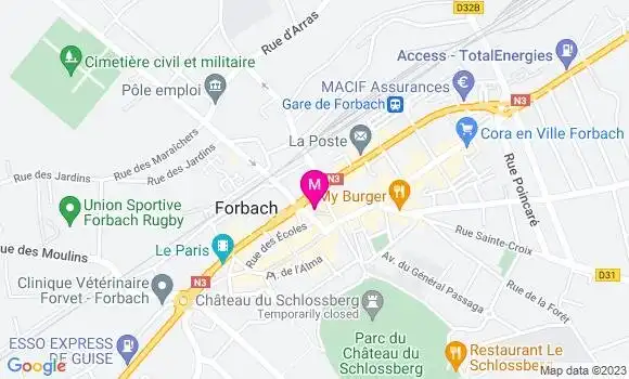Localisation Restaurant  Le Thala
