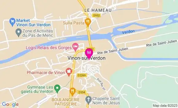 Localisation Restaurant  Le Palais de la Bière