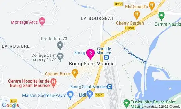 Localisation Restaurant de l