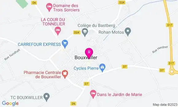 Localisation Restaurant  Au Vieux soufflet
