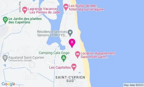 Localisation Restaurant  Les Frégates