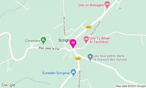 Localisation Restaurant  Le Sénechal