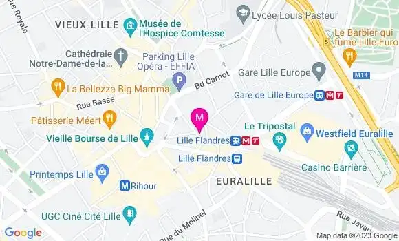 Localisation Restaurant Italien Pinocchio