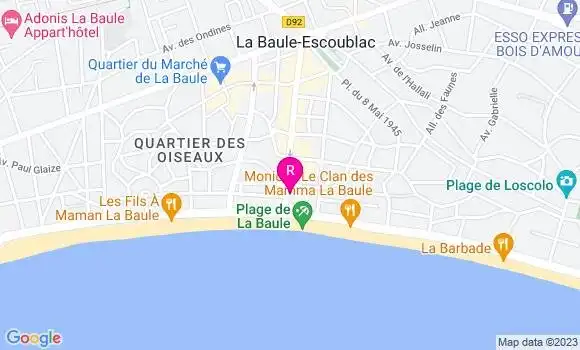 Localisation Restaurant  La Villa