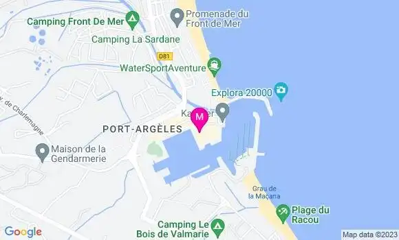 Localisation La Petite Brasserie