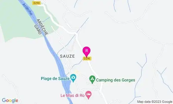 Localisation Restaurant  La Paillote