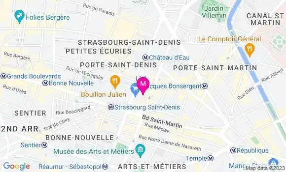 Localisation Restaurant Végétarien Zoé Bouillon