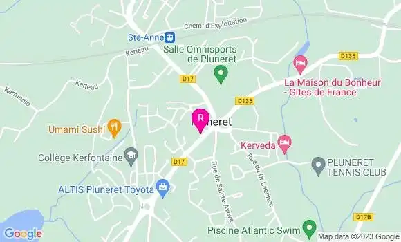 Localisation Crêperie Aux Galettes d