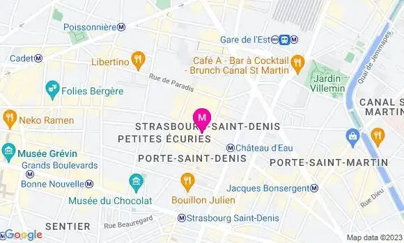 Localisation Restaurant  Melisse