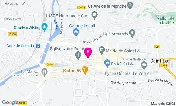 Localisation Pizzeria Le Bel Canto