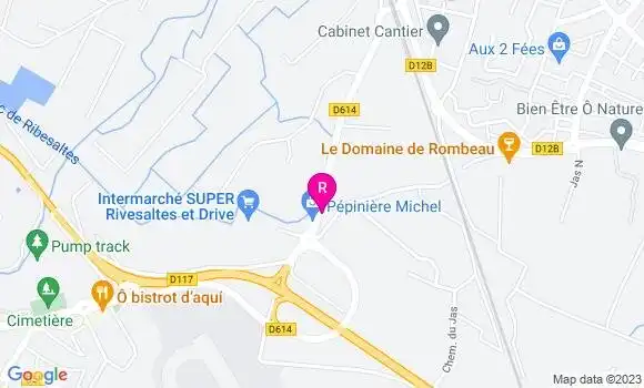 Localisation Restaurant  Le Moulin a Soufre