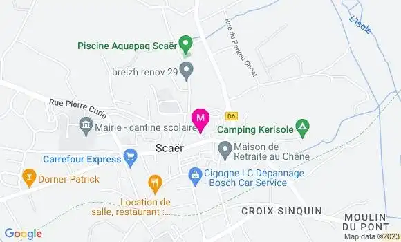 Localisation Restaurant  L