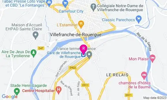 Localisation Brasserie Le Césarée