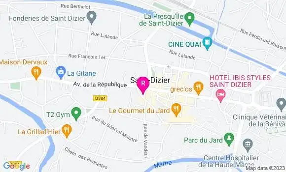 Localisation Crêperie Sucré Salé