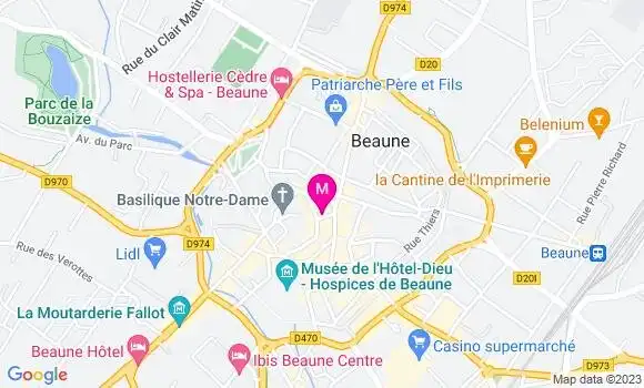 Localisation Restaurant Fruits de Mer Le Grand Bleu